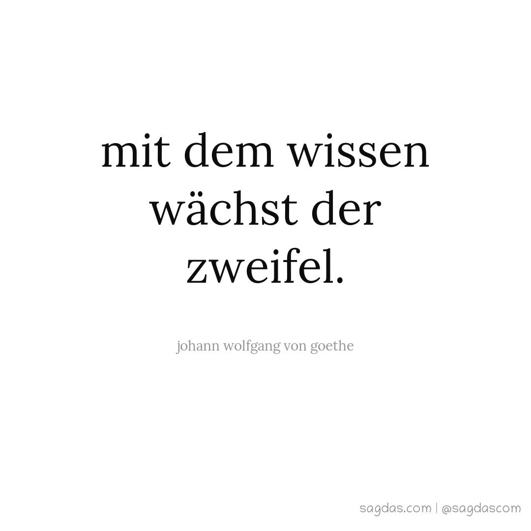 Get Mit dem wissen waechst der zweifel For iPhone