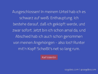 Karl Valentin Zitate