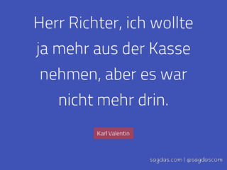 Karl Valentin Zitate