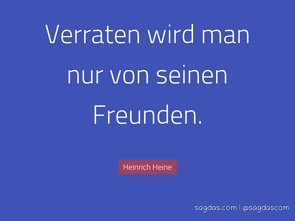 Heinrich Heine Zitate