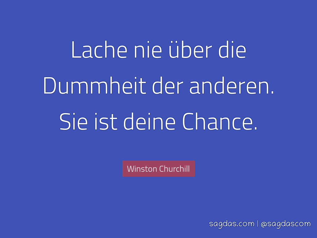 Winston Churchill Zitate